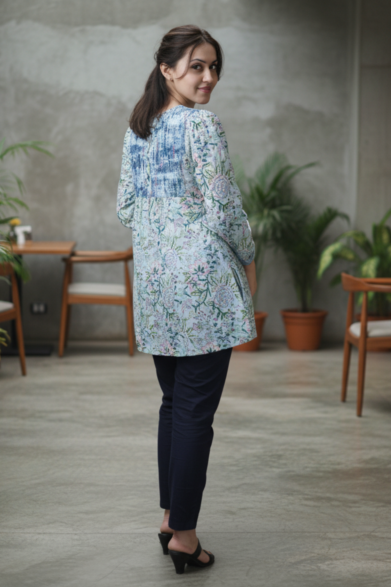 Angela Tunic | Cambric Cotton Tunic