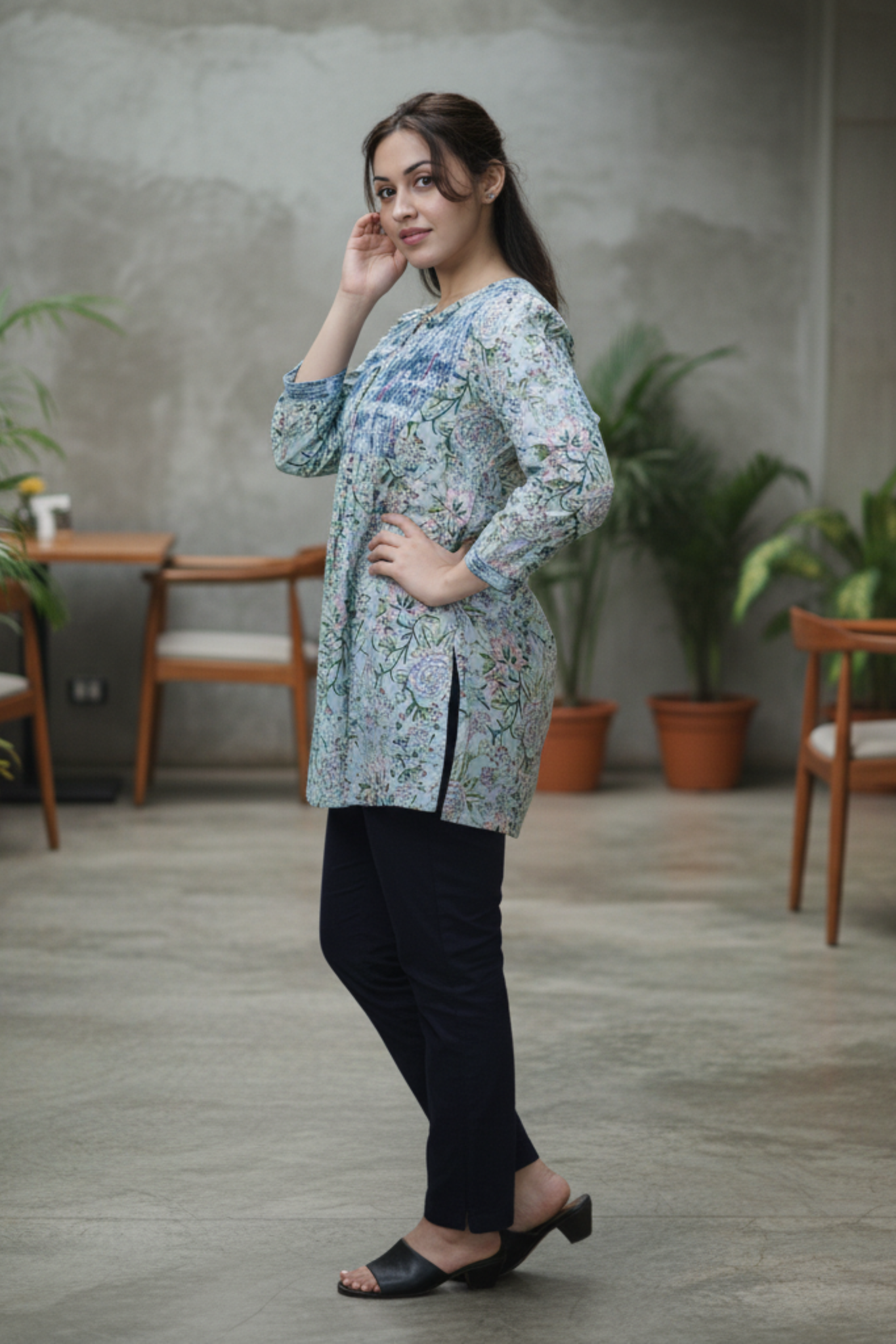 Angela Tunic | Cambric Cotton Tunic