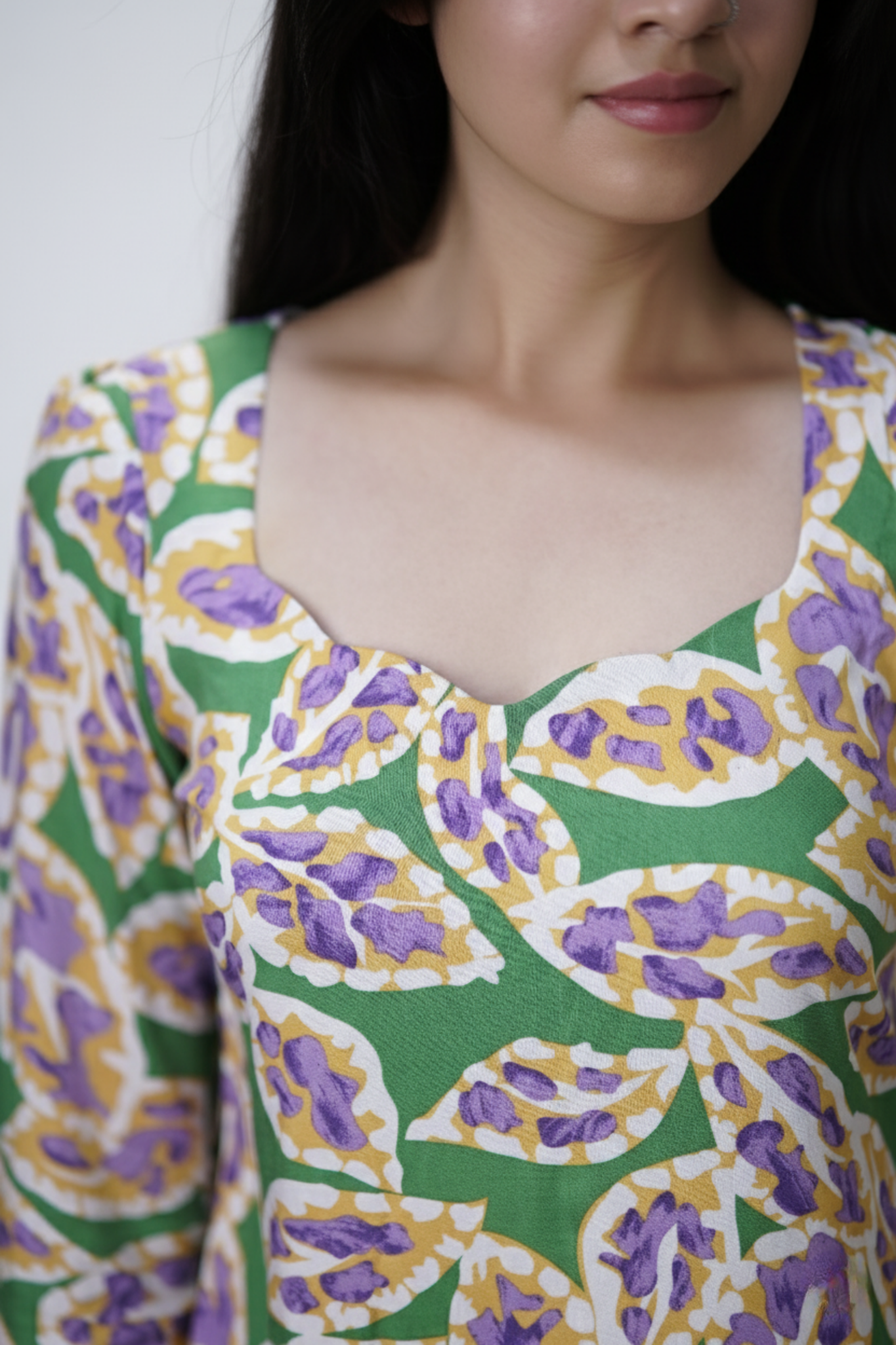 Varnika | Cotton Rayon Long Dress