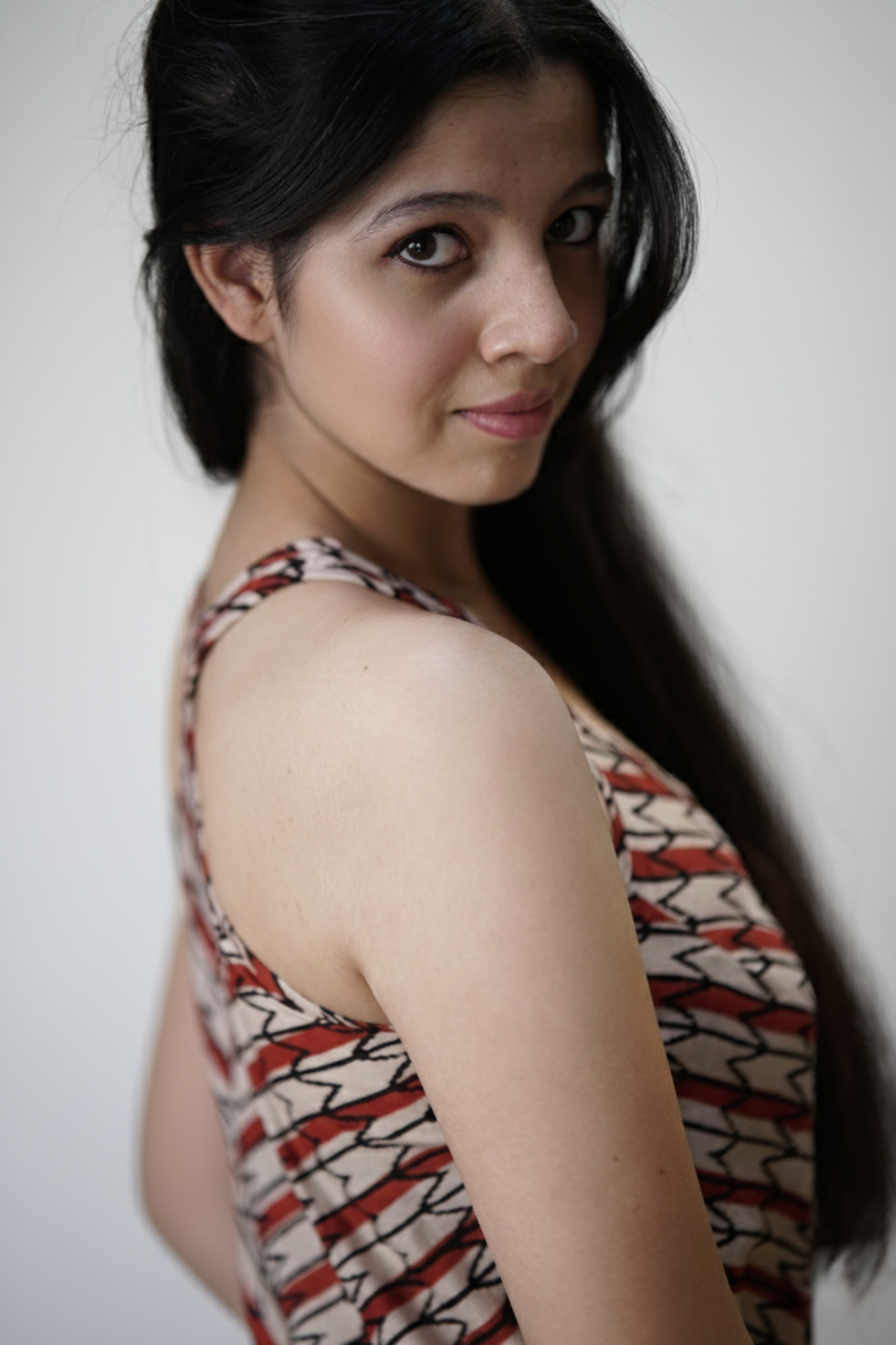 Ayra | Block Printed Cotton Bias-Cut Dress