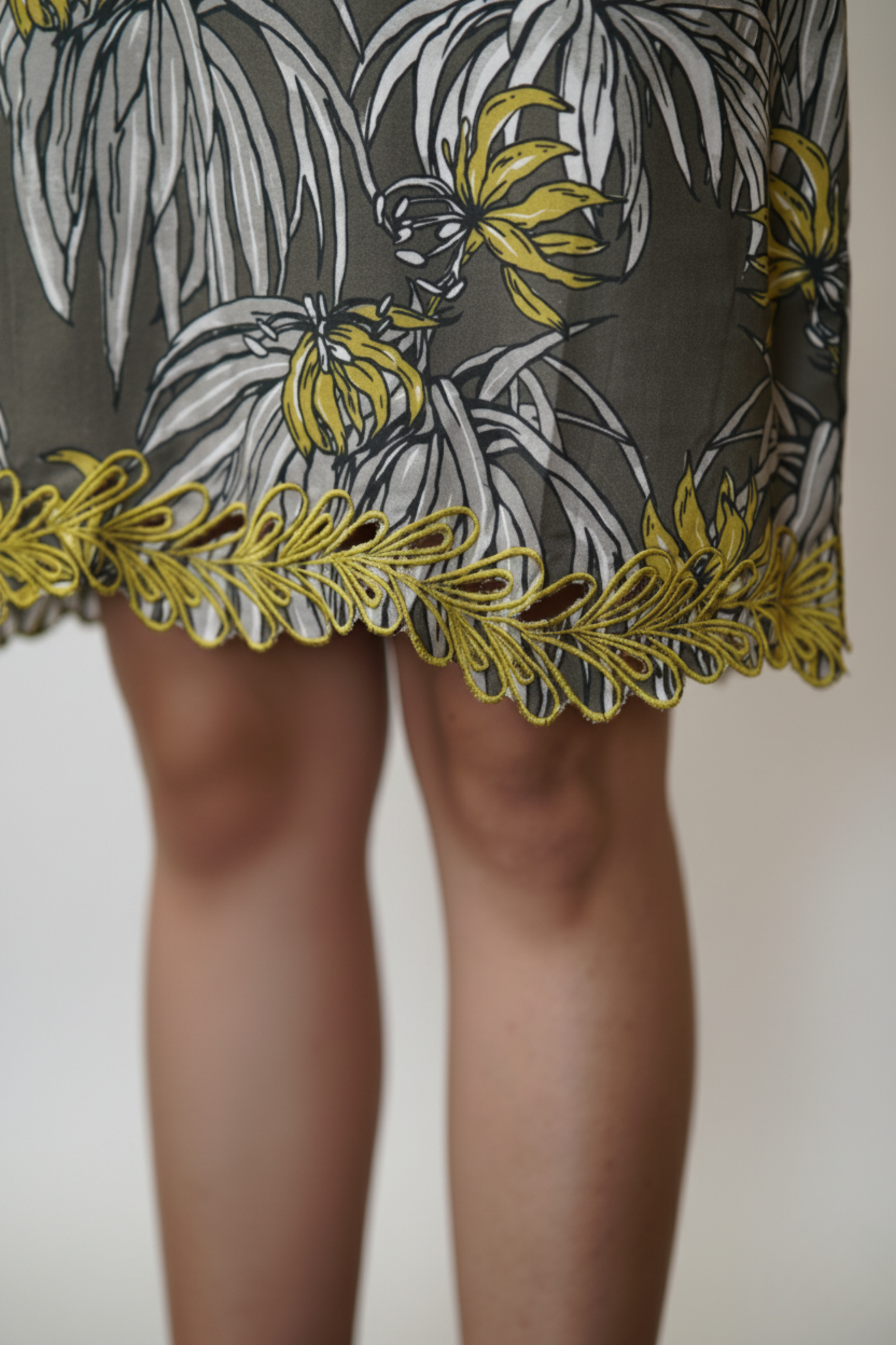 Daniela Dress | Cotton Satin Short Dress