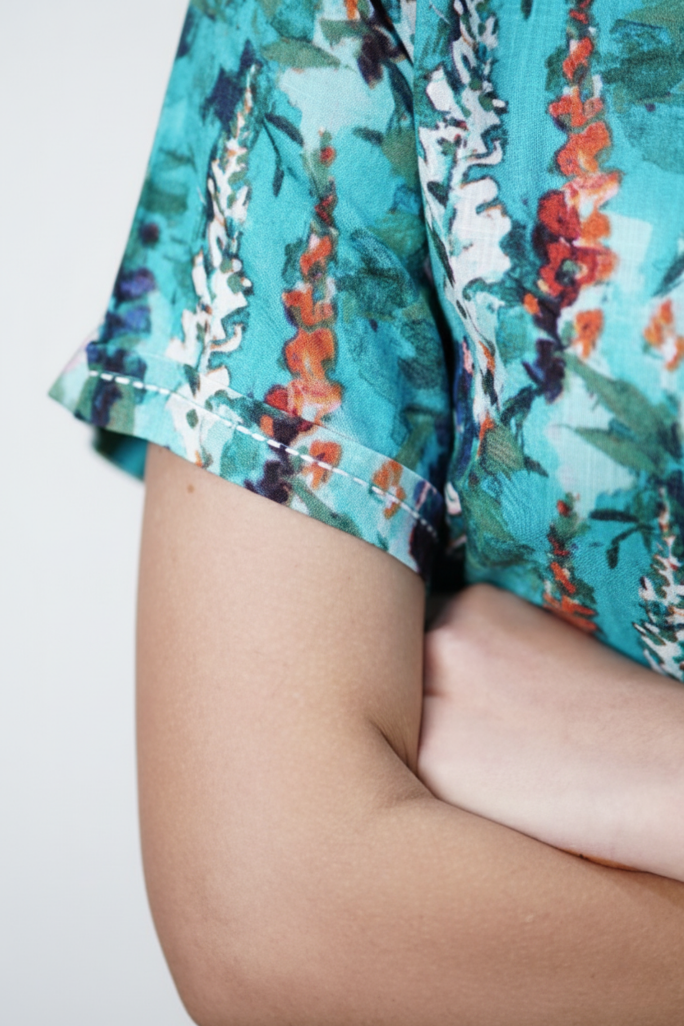 Mille Top | Asymmetric Cotton Rayon Top