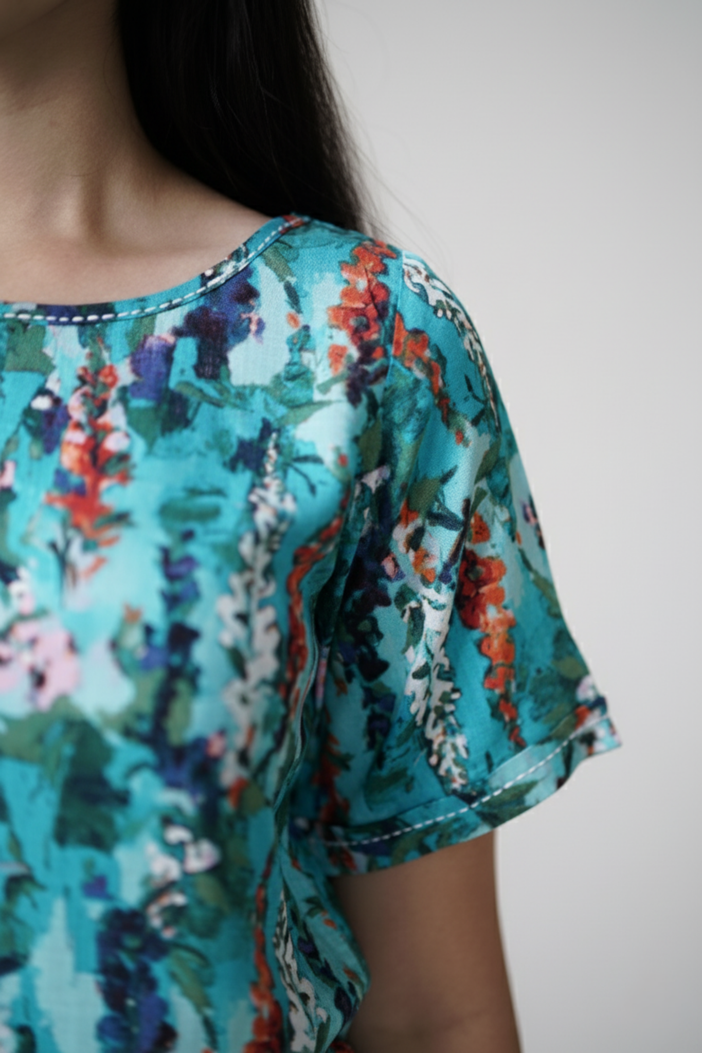 Mille Top | Asymmetric Cotton Rayon Top