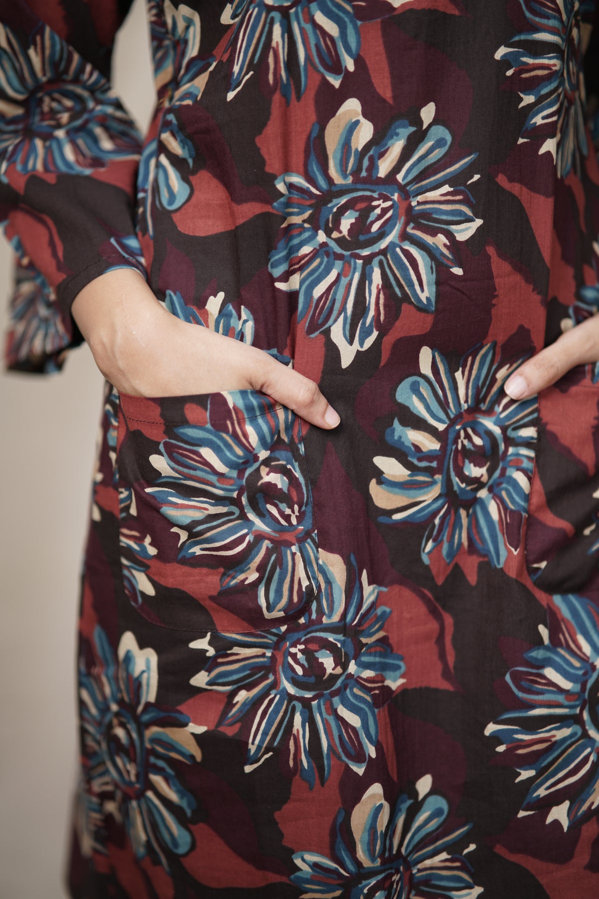 Kenya Dress | Cotton Cambric Short Dress