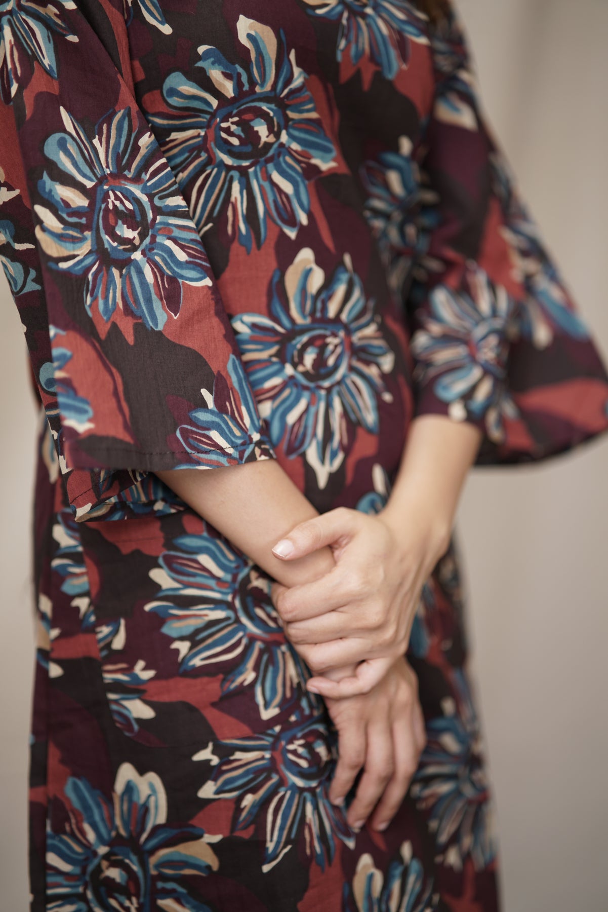 Kenya Dress | Cotton Cambric Short Dress