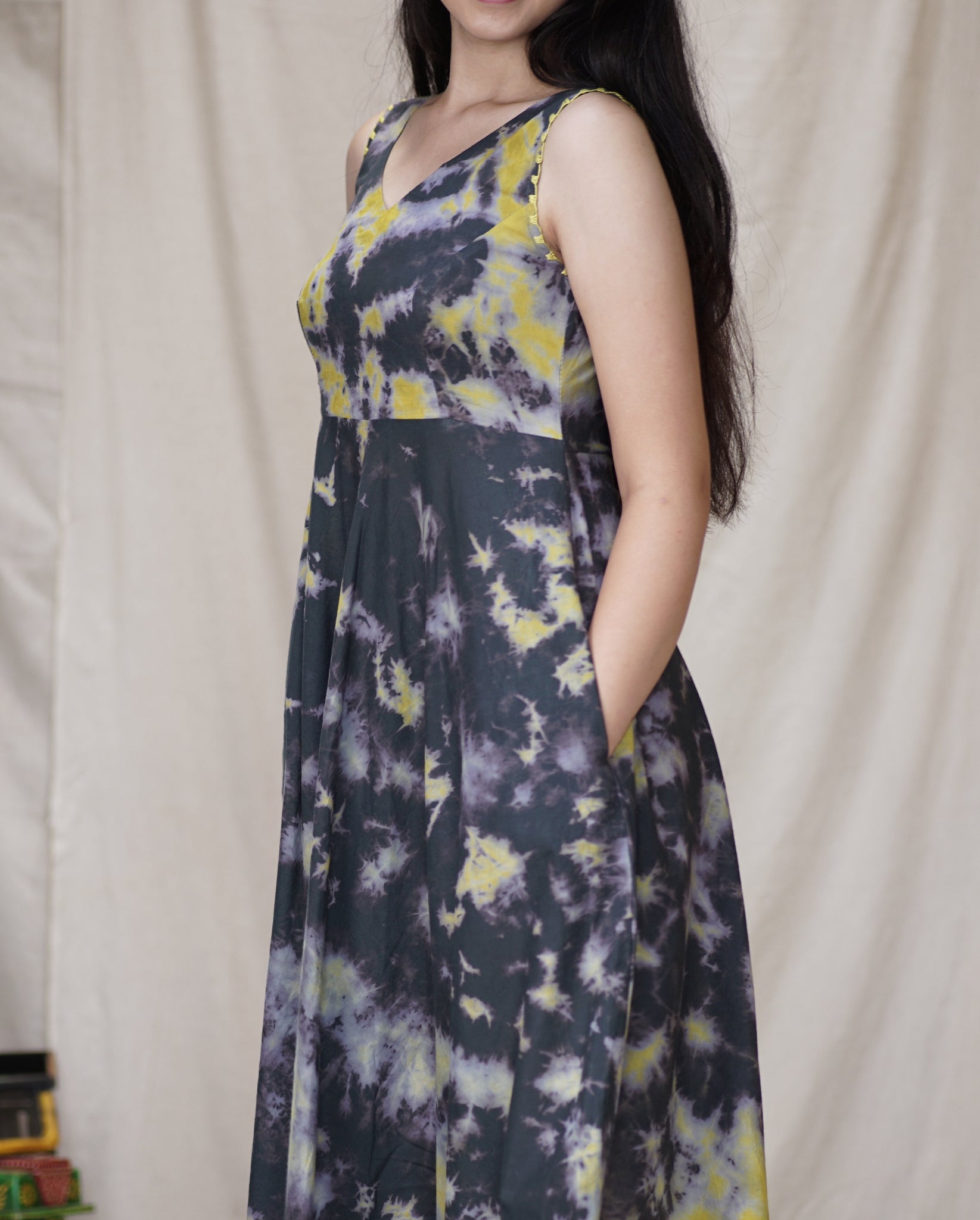 Moksha | Cotton Tie-Dye Dress