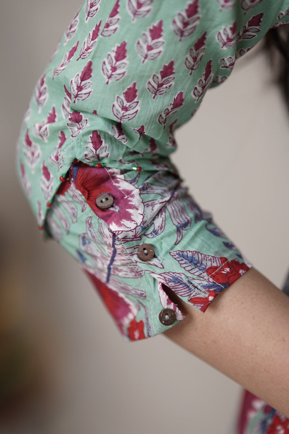 Adrika | Cotton Printed Anarkali